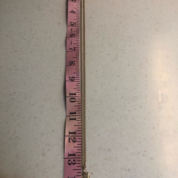 ♥️ 14k Gold chain and “LOVE” Charm .45 oz ♥️ - Picture 7 of 9